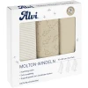 Alvi® Molton-Windeln 3er Pack Starfant 80 X 80 Cm