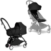BABYZEN Kinderwagen YOYO2 0+ Black Mit Liegewanne Inkl. Textilset Black