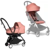 BABYZEN Kinderwagen YOYO2 0+ Black Mit Liegewanne Inkl. Textilset Ginger