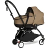 BABYZEN Kinderwagen YOYO2 0+ Black Mit Liegewanne Toffee