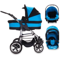 Bebebi London | 3 In 1 Kombi Kinderwagen Set Piccadilly