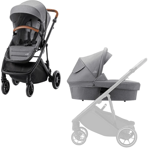 Britax Römer Kombikinderwagen Strider M Inklusive Regenverdeck Elephant Grey 1 Britax Römer Kombikinderwagen Strider M Inklusive Regenverdeck Elephant Grey