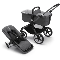 Bugaboo Kinderwagen Basis Fox 3 Graphite/Grey Melange