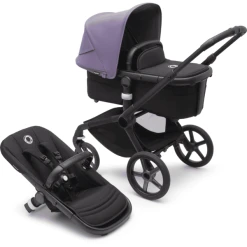 Bugaboo Kinderwagen Fox 5 Mit Liegewanne Und Sitz Black/Astro Purple