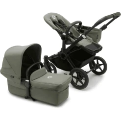 Bugaboo Kombikinderwagen Donkey 5 Mono Complete Black/Forest Green