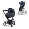 Cybex PLATINUM Kombikinderwagen New Priam Chrome Black Nautical Blue