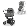 Cybex PLATINUM Kombikinderwagen New Priam Chrome Black Soho Grey