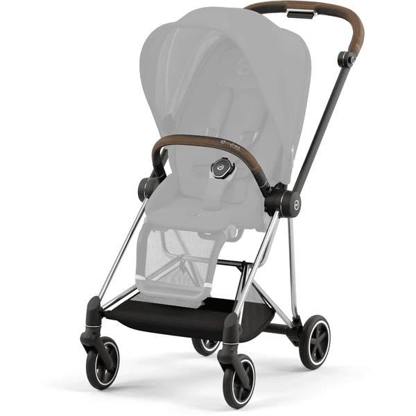Cybex PLATINUM New Mios Gestell Chrome Brown Inklusive Lux Sitzrahmen 1 Cybex PLATINUM New Mios Gestell Chrome Brown Inklusive Lux Sitzrahmen