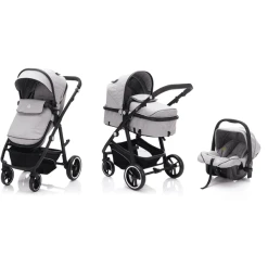 Fill Kinderwagen Set Panther Elite 3 In 1 Hellgrau Melange