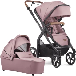 GESSLEIN Kombikinderwagen FX4 Life Mit Handbremse, Rose