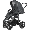 Hartan Kinderwagen Racer GTS Mit Handbremse Casual Collection Bluestone (908) Gestellfarbe Platin