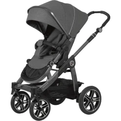 Hartan Kinderwagen Racer GTX Casual Collection Little Penguin (910) Gestellfarbe Platin