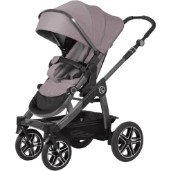 Hartan Kinderwagen Racer GTX Mit Handbremse Casual Collection Lovely Teddy (904) Gestellfarbe Platin