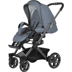 Hartan Kinderwagen Vip GTS Casual Collection Hearts (914) Gestellfarbe Platin