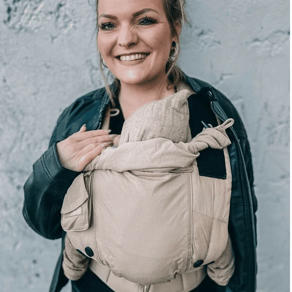 Hoppediz Babytrage Bondolino All Black 2 Hoppediz Babytrage Bondolino All Black – Bild 2