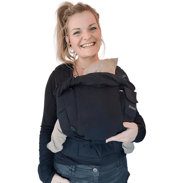 Hoppediz Babytrage Bondolino All Black 5 Hoppediz Babytrage Bondolino All Black – Bild 5