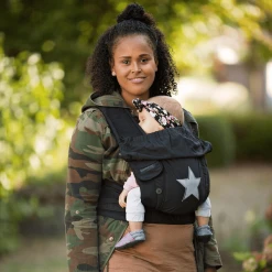 Hoppediz Babytrage Bondolino Schwarz Mit Stern 7 Hoppediz Babytrage Bondolino Schwarz Mit Stern -Kinderwagen Shop hoppediz babytrage bondolino schwarz mit stern a409268 2