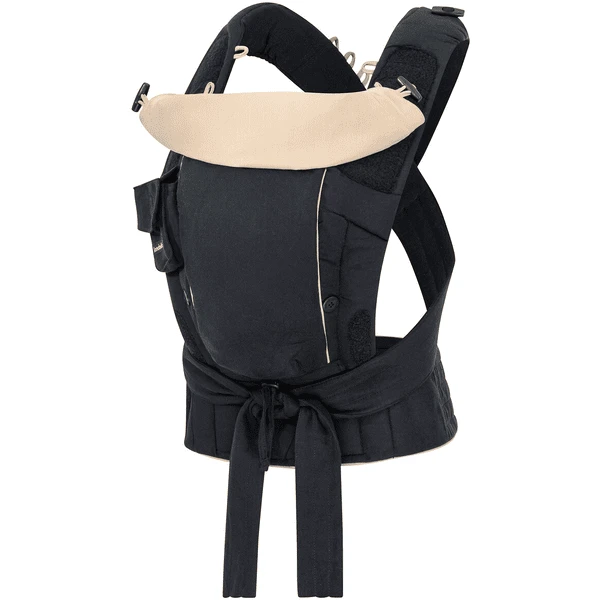 Hoppediz Babytrage Bondolino Schwarz-sand 1 Hoppediz Babytrage Bondolino Schwarz-sand