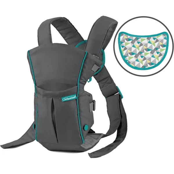 Infantino SWIFT™ CLASSIC BABYTRAGE, Grau Mit Tasche 1 Infantino SWIFT™ CLASSIC BABYTRAGE, Grau Mit Tasche