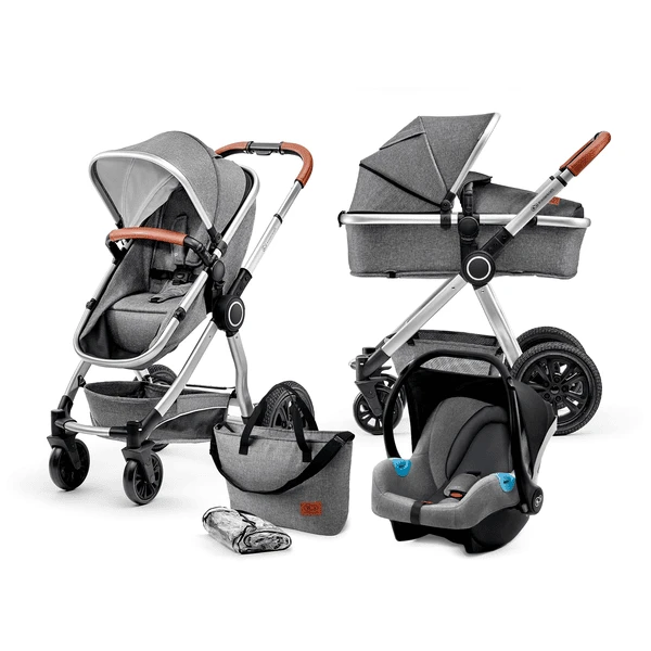 Kinderkraft Kombikinderwagen 3 In 1 Veo Grey 1 Kinderkraft Kombikinderwagen 3 In 1 Veo Grey