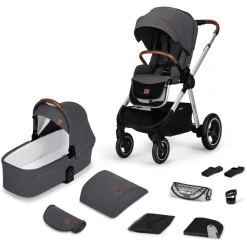 Kinderkraft Kombikinderwagen EVERYDAY 2 In 1 Dark Grey