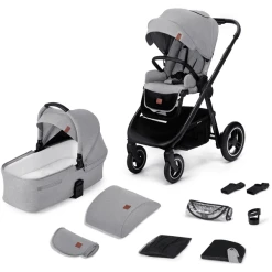 Kinderkraft Kombikinderwagen EVERYDAY 2 In 1 Light Grey
