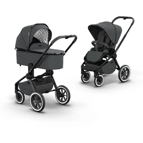 MOON Kinderwagen Resea Edition+ Anthrazit/black Chrome 1 MOON Kinderwagen Resea Edition+ Anthrazit/black Chrome