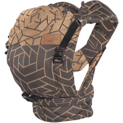 SCHMUSEWOLKE Babytrage Half-Buckle Maxi Graphic Copper Modal